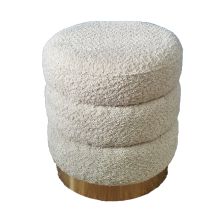 Tumba LAUREN_D35xH38cm, valge