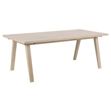 Dining table A-LINE 200x95xH74,6cm, light oak