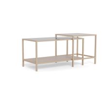 Diivanilauad 2tk SEAFORD 90x45xH45cm, 50x50xH50cm, hall