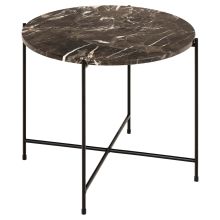 Side table AVILA D52xH40cm, brown