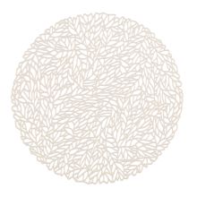 4Living Place mat Alma white 35 cm