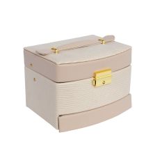 Jewelry box SEZANE LUX 16x13x11.5cm, beige