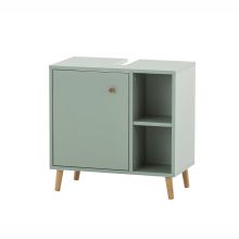 Washbasin cabinet BJARNE 60x33,5xH59cm, green
