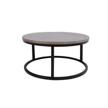 Coffee table BRITE D60xH32cm, grey