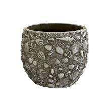 Lillepott SUNNY SHELL D27xH25cm, beež