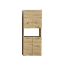Bathroom cabinet AMANDA 73x31xH190cm, wild oak