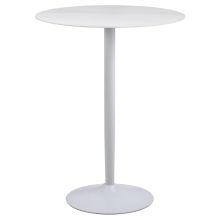 Bar table MALTA D80xH105cm, white