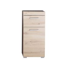 Bathroom cabinet AMANDA 37x31xH79cm, wild oak