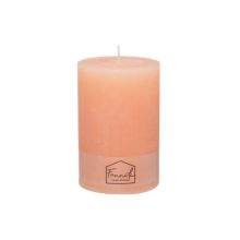 Fanni K Pillar candle Rustic 10x15 cm peach