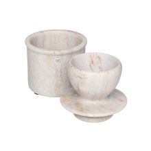 Võihoidja MAKU D10cmxH11cm, marmorbeež