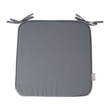 Cushion MY COTTON for chair 39x39cm, grey