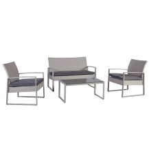 Garden furniture set VICTORIA table, bench, 2 chairs
