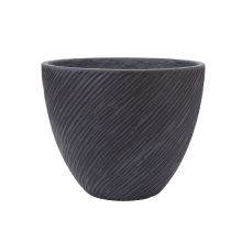 Plant holder DANAE D30xH24.5cm, dark grey