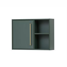 Bathroom cabinet KENT 67x16xH48cm, green