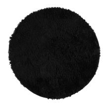 4Living Bath Mat Solid 70 cm black