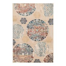 Carpet ZOE-4, 100x150cm, golden/beige