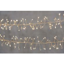 Light string CLUSTER 200LED, warm white