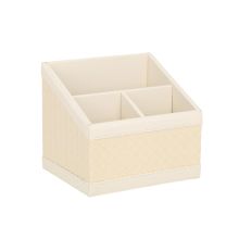 Pliiatsitops WILMA 15,5x12,5x13,5cm, kreem