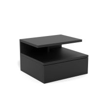 Bedside table ASHLAN black