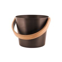 Sauna Bucket RENTO BROWN 5L, H35cm