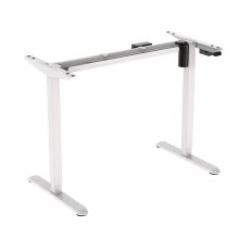 Table leg ERGO LIGHT with 1 motor, white