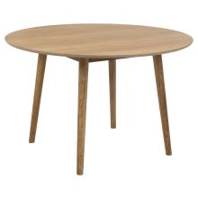 Dining table NAGANO D120xH75cm, oak