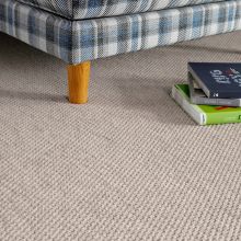 Ковер SAVANNA D160см, бежевый, шерстяное плетение