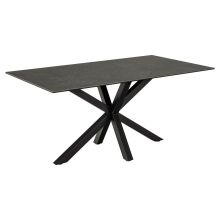 Dining table HEAVEN 160x90xH75,5cm, black