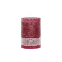 Fanni K Pillar candle Rustic 10x15 cm plum