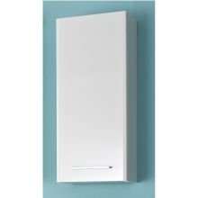 Upper bathroom cabinet 316, 30x20xH70cm, white gloss