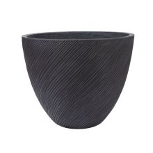 Plant holder DANAE D37xH30cm, dark grey