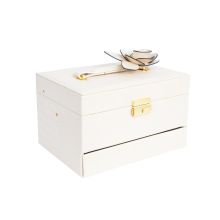 Jewelry box SEZANE LUX 22x16x13.5cm, light pink