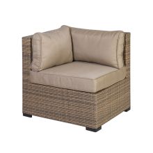 Mooduldiivan SEVILLA nurk, cappuccino