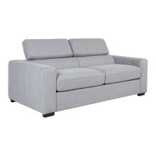 Sofa bed KINGSTON 3-seater 198x96xH76/94cm, grey