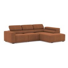 Corner sofa LOLA PN terracota