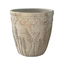 Lillepott SUNNY LAVENDEL D44xH50cm, kreem