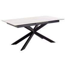 Söögilaud IRWINE 168/210x90xH76cm, valge