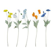 Artificial flower FLOWERLY "Poppy", mix
