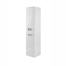 Tall bathroom cabinet MARS 33x36xH159cm, white gloss