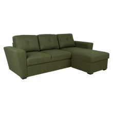 Corner sofa bed WHITBY green