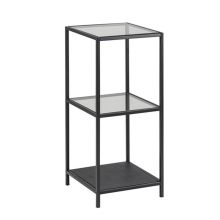 Riiul SEAFORD 35x37xH82,5cm, klaas