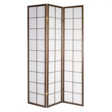 Folding screen ORIENTAL walnut