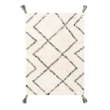 Rug HANKI 60x90cm white/black