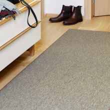 Carpet BONO 80x160cm, brown, flatweave