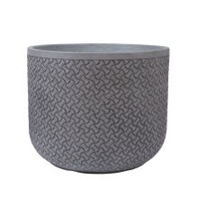 Plant holder SANDY D44xH36cm, grey