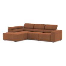 Corner sofa LOLA VN terracota