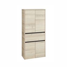 Kõrge vannitoakapp 393, 67x33xH146cm