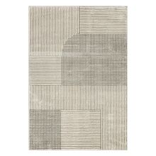 Carpet ZOE-3, 160x230cm, grey strip