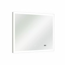 Mirror with LED lighting and clock 22, 90x3xH70cm