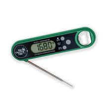 Thermometer with bottle opener